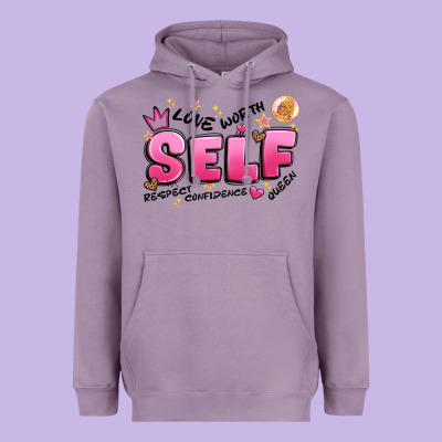 Self Love Heavyweight Hoodie Designed By Artiststas
