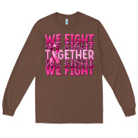 Chestnut together we fight cancer Long Sleeve Tee - NancyCooperArtShop