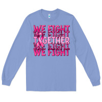 Colony Blue together we fight cancer Long Sleeve Tee - NancyCooperArtShop