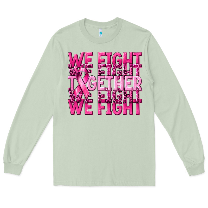 Together We Fight Cancer Long Sleeve Tee by NancyCooperArtShop | Teevron