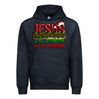 Navy jesus is the reason for the season Urban Hoodie - CowGirlArtShop