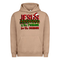 Pigment Burro jesus is the reason for the season Urban Hoodie - CowGirlArtShop
