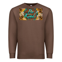 Chestnut be kind bees license plate Premium Sweatshirt - Artiststas