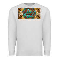 Dove Grey be kind bees license plate Premium Sweatshirt - Artiststas