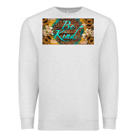 Oatmeal Heather be kind bees license plate Premium Sweatshirt - Artiststas