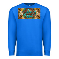 True Royal be kind bees license plate Premium Sweatshirt - Artiststas