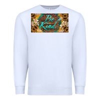 White be kind bees license plate Premium Sweatshirt - Artiststas