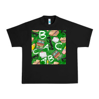 Black english class seamless pattern Urban Heavy Tee - BundleAndBundleShop