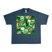 Midnight Navy english class seamless pattern Urban Heavy Tee - BundleAndBundleShop