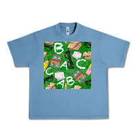 Pebble Blue english class seamless pattern Urban Heavy Tee - BundleAndBundleShop