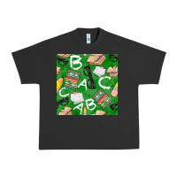 Pigment Black english class seamless pattern Urban Heavy Tee - BundleAndBundleShop