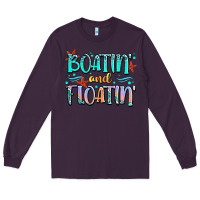 Plum boatin' and floatin' Long Sleeve Tee - JahusDesignShop