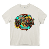 Cream western mom Heavy Core Tee - Zillion Design Studio