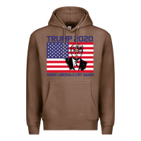 Chestnut Trump 2020 Make Liberals cry Again Premium Hoodie - Bettercallsaul