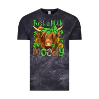 Cloud Black just a little moody st patricks day Vintage Tee - Jasminsmagicworld