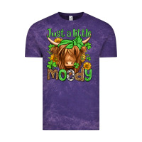 Cloud Purple just a little moody st patricks day Vintage Tee - Jasminsmagicworld