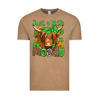 Just A Little Moody St Patricks Day Vintage Tee | Teevron