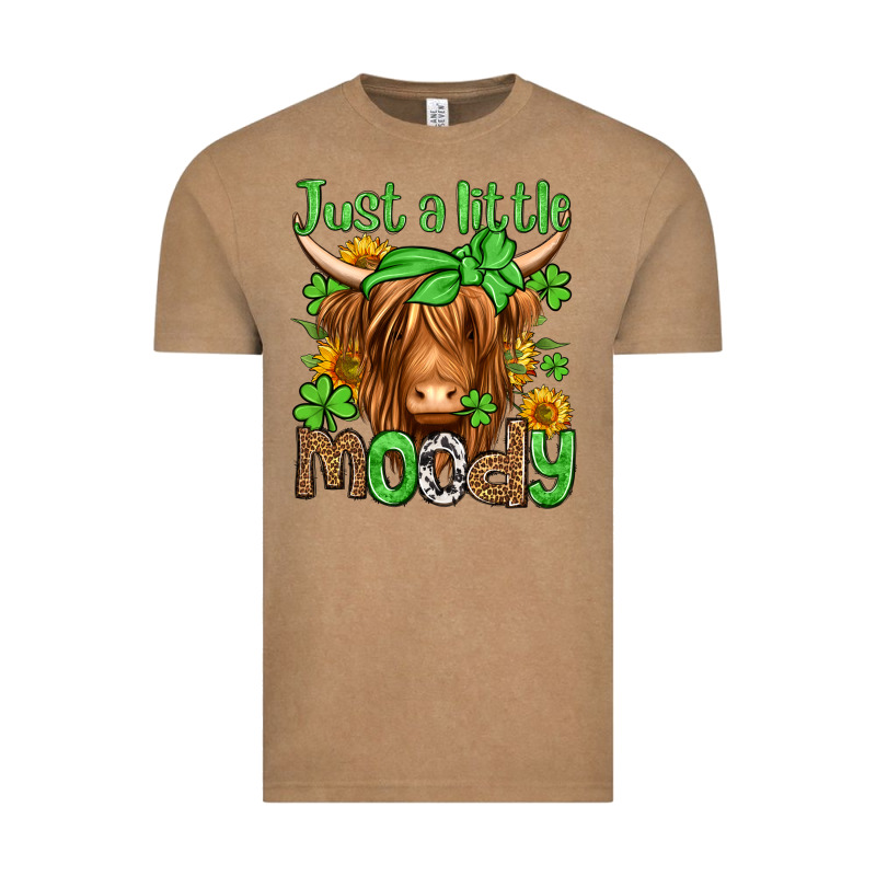 Just A Little Moody St Patricks Day Vintage Tee by Jasminsmagicworld | Teevron