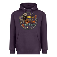 Plum dads with beards are better Heavyweight Hoodie - Artiststas