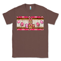 Chestnut pink camouflage egg hunter bunny   license plate Classic Tee - BarkalooDesign