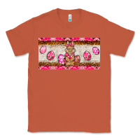 Copper pink camouflage egg hunter bunny   license plate Classic Tee - BarkalooDesign