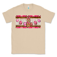 Mushroom pink camouflage egg hunter bunny   license plate Classic Tee - BarkalooDesign