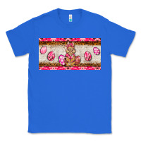 True Royal pink camouflage egg hunter bunny   license plate Classic Tee - BarkalooDesign