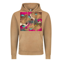 Vintage Camel pink glitter leopard sunflower gemstone Vintage Hoodie - JahusDesignShop
