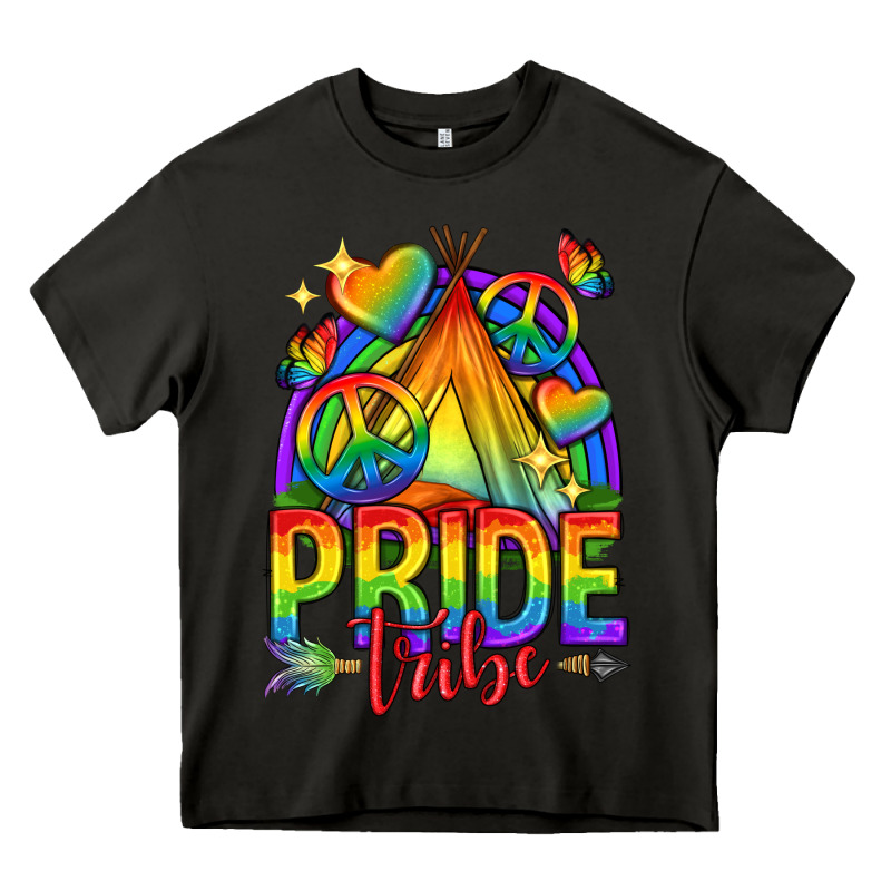 Pride Tribe Lgbtq Heavy Core Tee by texasbilliewilder | Teevron
