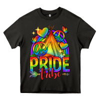 Asphalt pride tribe lgbtq Heavy Core Tee - texasbilliewilder