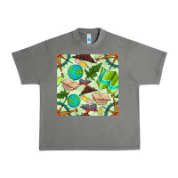 Tornado geography class seamless pattern Urban Heavy Tee - BundleAndBundleShop