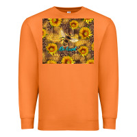 Carrot be kind bee and sunflowers Premium Sweatshirt - Artiststas