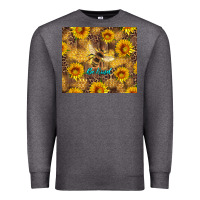 Charcoal Heather be kind bee and sunflowers Premium Sweatshirt - Artiststas