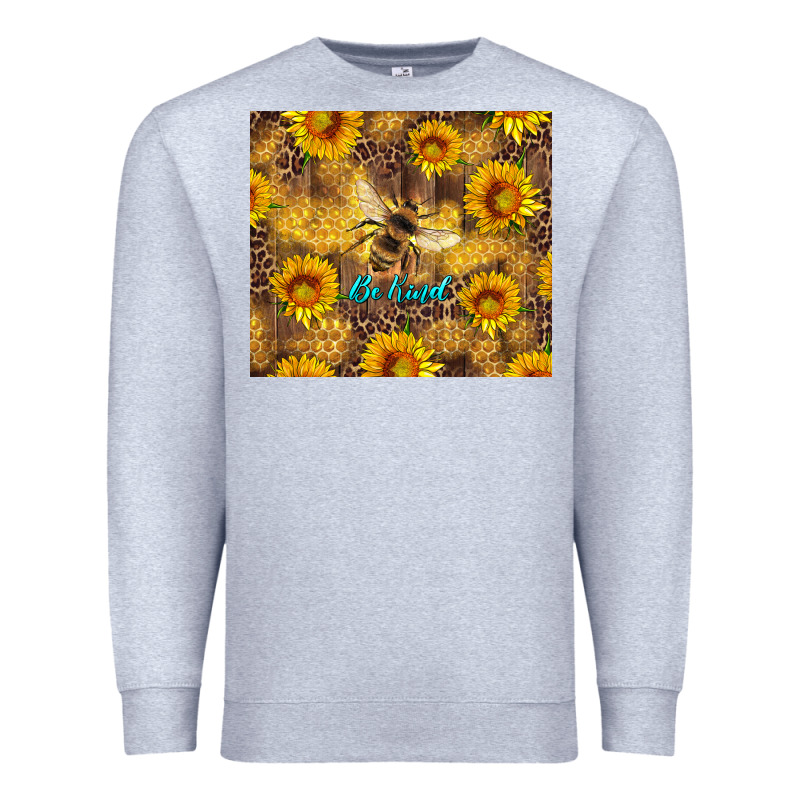 Be Kind Bee And Sunflowers Premium Sweatshirt by Artiststas | Teevron