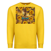 Lemon be kind bee and sunflowers Premium Sweatshirt - Artiststas