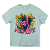 Arona rockin' the mom life Heavy Core Tee - Zillion Design Studio