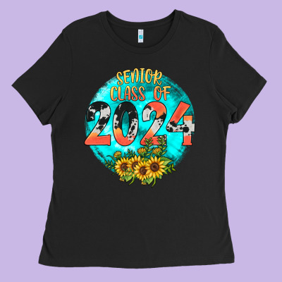 Class Of 2024 Senior Ladies Tee Designed By Jahusdesignshop