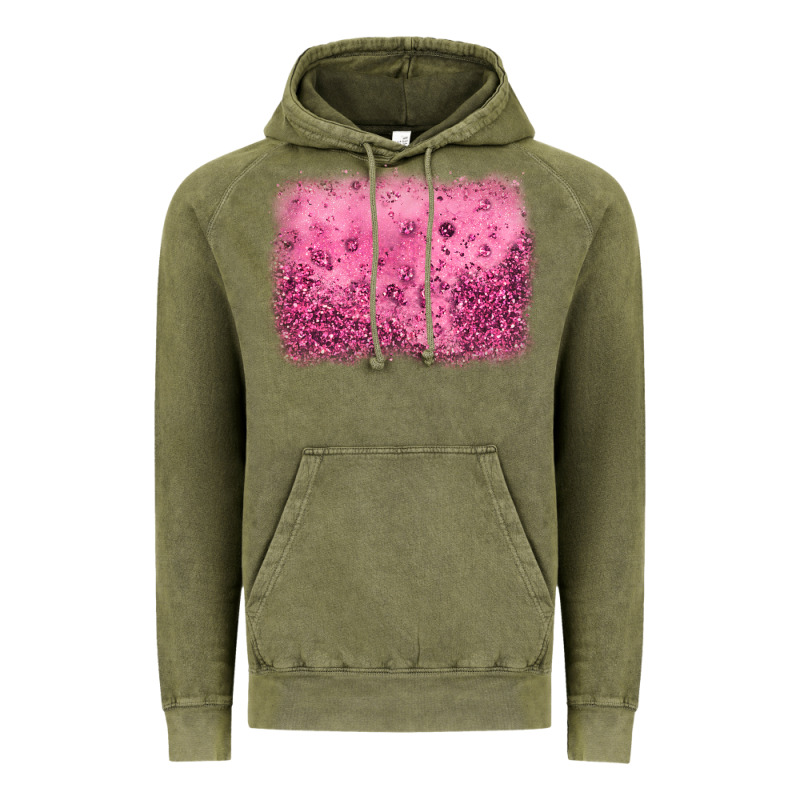 Pink Glitter Background Vintage Hoodie by JahusDesignShop | Teevron