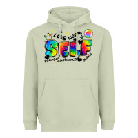 Matcha self love tie dye Heavyweight Hoodie - Artiststas