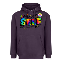 Plum self love tie dye Heavyweight Hoodie - Artiststas