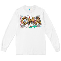 White Western Certified Medical Assistant Long Sleeve Tee - LillyAllenDesigns