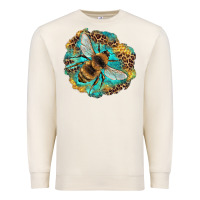 Sandshell leopard honeycomb with bee Premium Sweatshirt - Artiststas