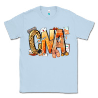 Dusty Blue cna certified nursing assistant nurse Classic Tee - NancyCooperArtShop