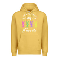 Antique Gold Teaching My Favorite Bunny Premium Hoodie - Bettercallsaul