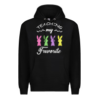 Black Teaching My Favorite Bunny Premium Hoodie - Bettercallsaul