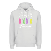 Dove Grey Teaching My Favorite Bunny Premium Hoodie - Bettercallsaul