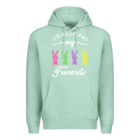 Seafoam Teaching My Favorite Bunny Premium Hoodie - Bettercallsaul