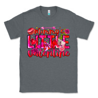 Charcoal Heather Mommy's Little Valentine Classic Tee - CowhideDigitalArt