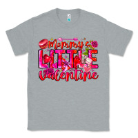 Heather Grey Mommy's Little Valentine Classic Tee - CowhideDigitalArt
