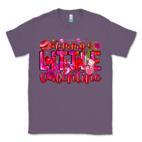 Lavender Mommy's Little Valentine Classic Tee - CowhideDigitalArt